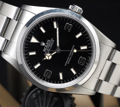 rolex explorer 114270 case size|14270 vs 114270.